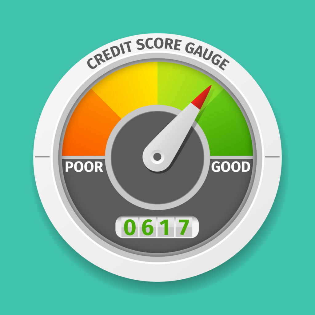 credit score gauge