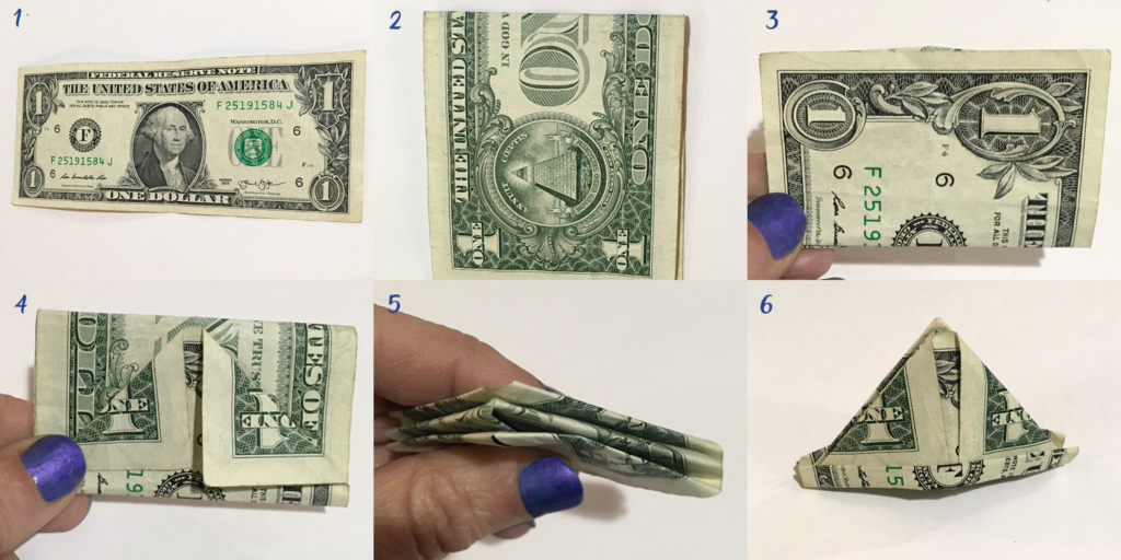 Folding Money Hat Instructions