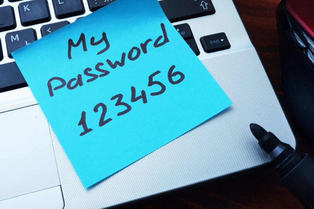 Password safety tip: don't use a popular password.