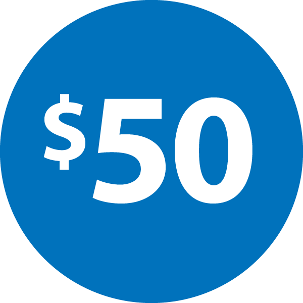circle with $50 money market/money max promo incentive