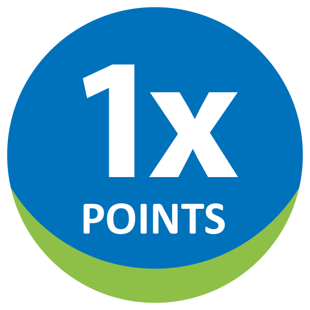 1x points