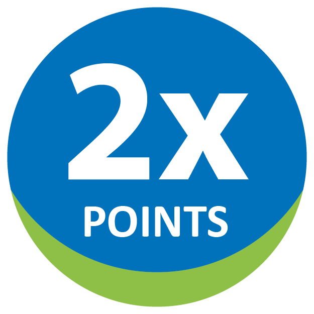 2x points